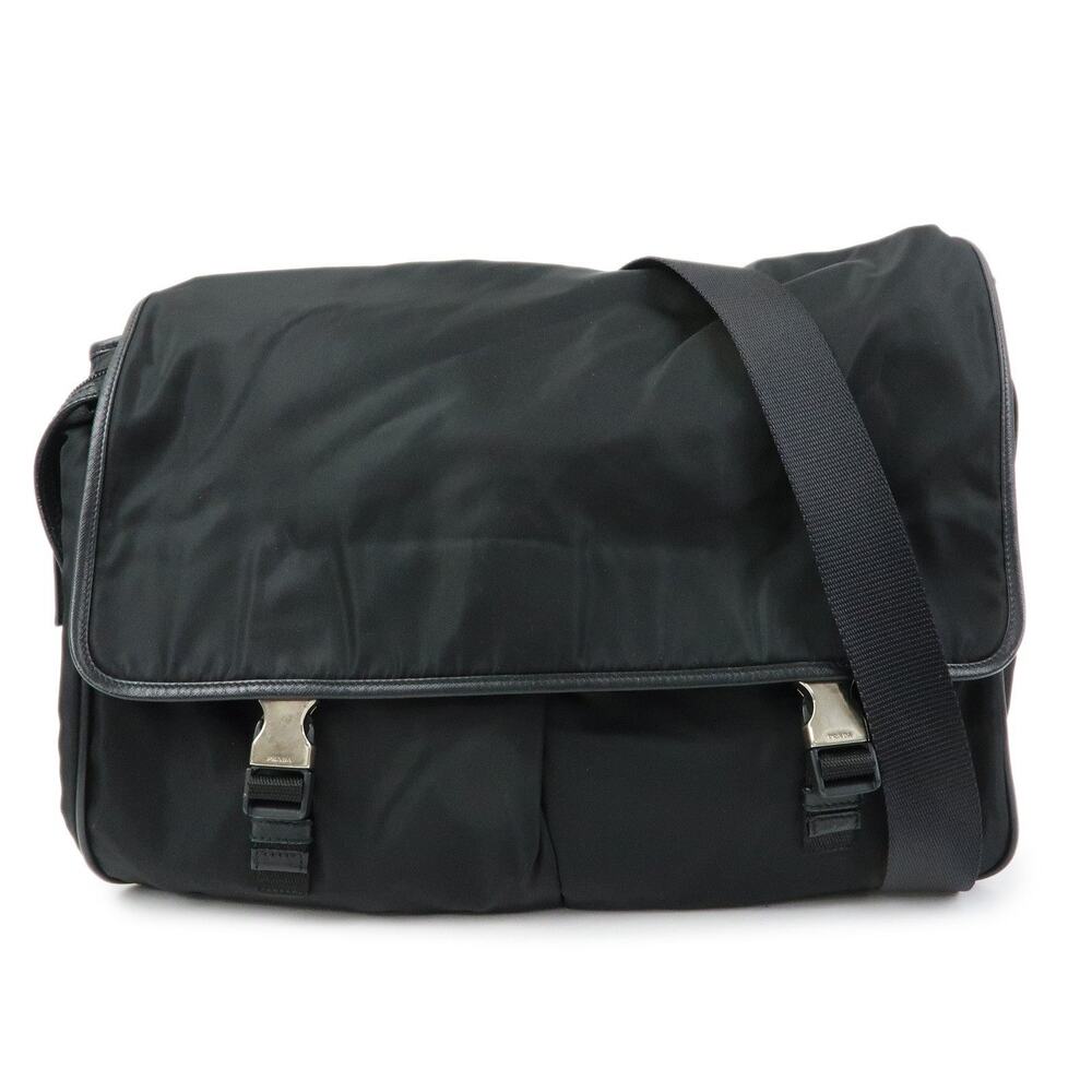 Prada Tessuto Messenger Black